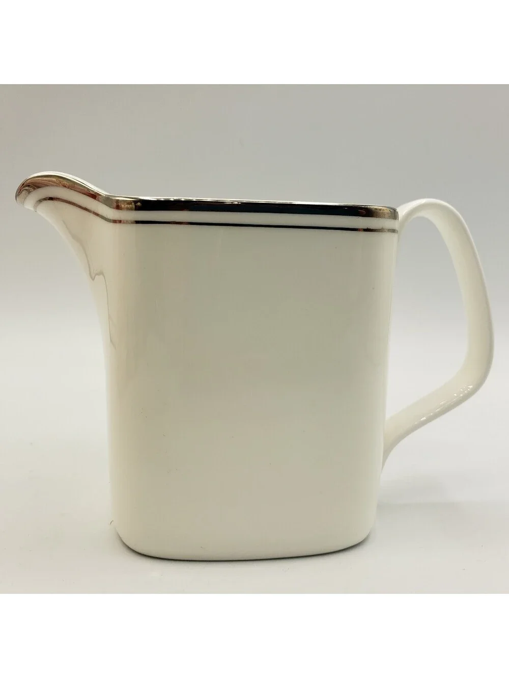 Vintage Royal Doulton Platinum Concord Creamer Replacement Bone China